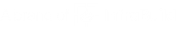 A brand of InfraBuild white logo